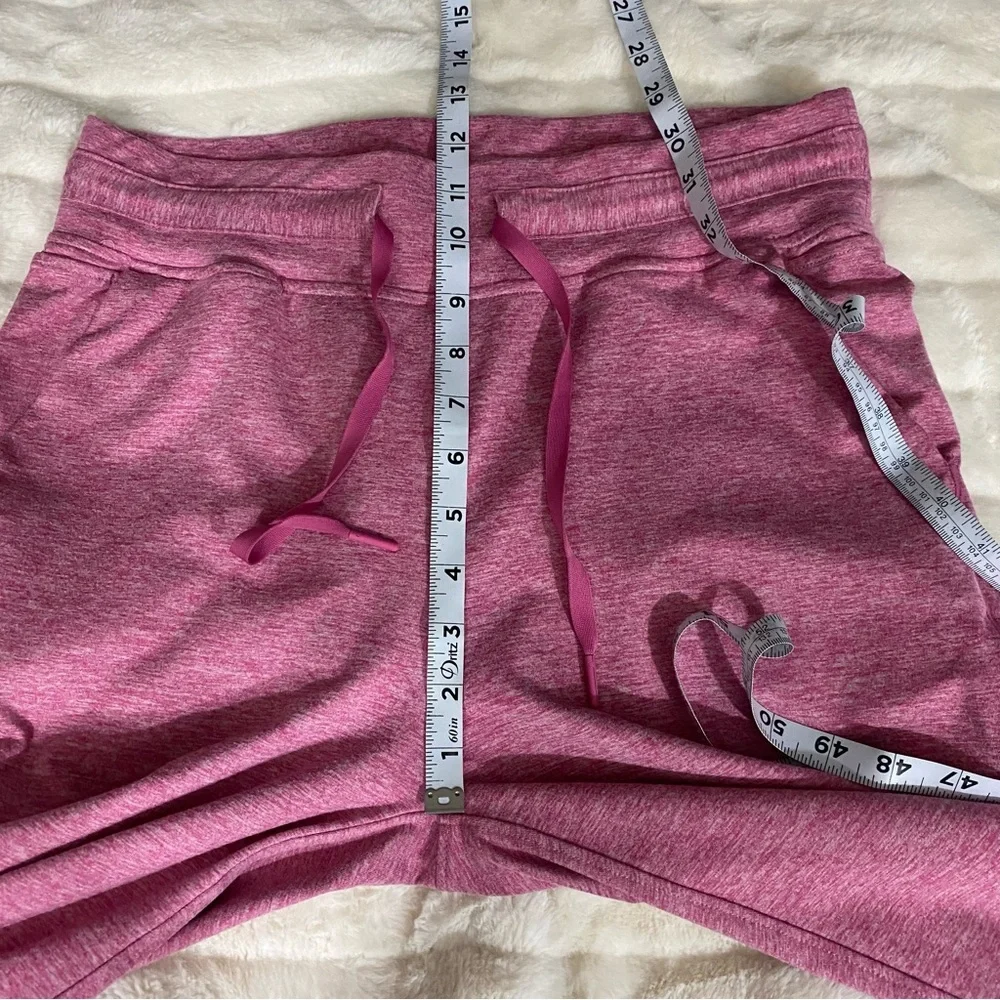 Balance Athletica Womens Large Jogger Sweatpants Yoga Active Heathered Pink - Picture 7 of 10